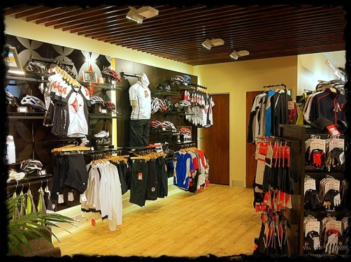 Specialized clothing display